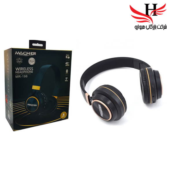 تصویر هدست بلوتوث رم خور MACHER-MR198